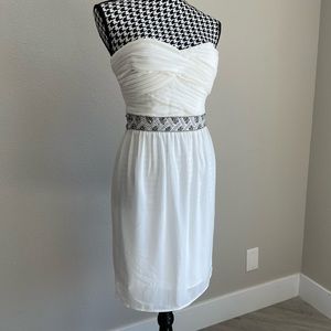 NWT MM Couture Strapless Dress